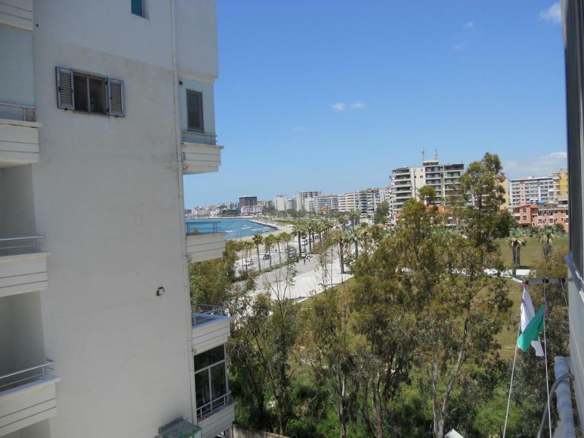 Lungomare Apartament Sea View Влёра Экстерьер фото